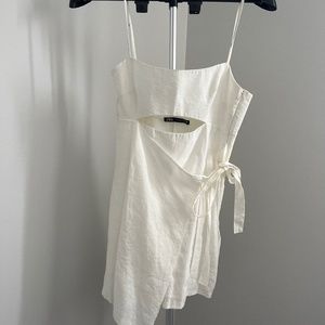 Zara linen Romper